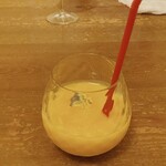 cocktail bar spoon - マンゴーのフローズンカクテル