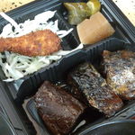 さば煮弁当（アップ）
