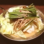 博多もつ鍋おおやま - もつ鍋定食(みそ)