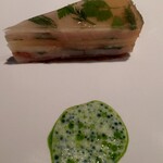 ラチュレ - メカジキのテリーヌ　ガトー風