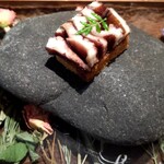 ラチュレ - 穴子の赤ワイン煮