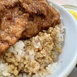 レストラン ふくしん - 秘伝のソースが甘じょっぱい。