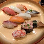 Sushi Kuine - 握り１０貫