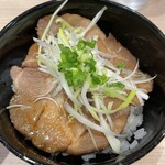 麺屋一燈 - ローストポークジンジャー丼　7月クーポン使用　200円