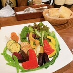 TAVERNA IL VIALE - 野菜の盛合せ