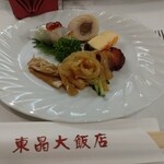 東晶大飯店 - 六種盛り合わせ前菜