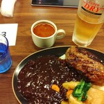 炭火ハンバーグ 肉焼き亭 - 