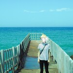 館山中村屋 - 海沿いで写真を。千葉の海は綺麗な青色ですヽ（´ー｀）ノ