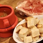 肉バルイタリアン ふぇりちった - 冷たいトマトフォンデュ