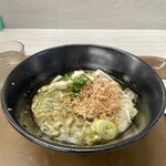 Kitaku Minna No Sakura Kicchin - 涼めん祭り 梅ねばとろうどん(鶏だし仕立て)