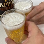 ピカイチ - 瓶ビール大瓶（660円＋税）
            かんぱい！