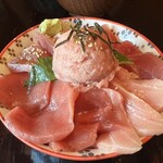 MAGURO GARAGE - 特上本まぐろ丼 2,150円→1,100円