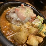 はんばあぐ處 ぎんごんちゃん。 - トマトチーズハンバーグ1540円