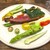 aru - 料理写真:東三河の季節のお野菜 恵鴨：本日頂いた鴨のローストは、わたしがこれまでに頂いたなかでも最も美味しい鴨料理だと思います。 使用されている豊橋の“恵鴨”は、有名フレンチ店でも使用されているブランド鴨です。東三河の野菜たちが彩りよく提供されます。 美味しくて、美しい一皿です。