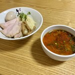 麺屋 しん蔵 - 限定 トマトとセロリのつけそば 1000円
