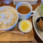 Cafe rest LOG - 玄米ご飯