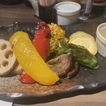 BANSAN 京色 - 焼き野菜の盛り合わせ