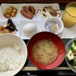 ABホテル奈良 - 土曜朝メニュー1