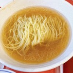 中華料理 龍鳳酒家 - 具なしラーメン