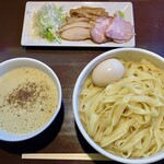 三一五 - 料理写真:「特製つけ麺」@1300＋「大盛り」@100