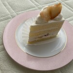 エプルヴェイシカワ - 桃のショートケーキ