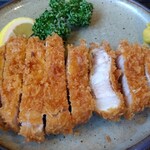 とんかつ 二葉 - カツ アップ