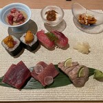 Sushi Komatsu - マグロ盛り8種（2人分）