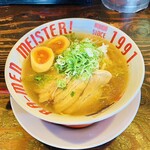 希望軒 - とんこつラーメン味玉トッピング