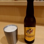Uchisoba - エビスビール小瓶：380円