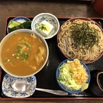 そば善 - カレー丼セット