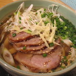 むさしの エン座 - 焼豚うどん（大盛り）