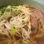 むさしの エン座 - 焼豚うどんアップ