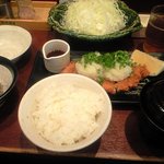 Shinjukusaboten - おろしロースかつ定食