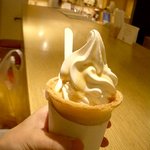 福光屋 - 酒粕ソフトクリーム