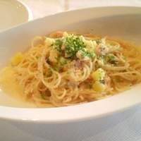 ローザロッチェITALiAN 心斎橋 - サーモンとじゃがいものクリームパスタ