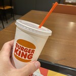 バーガーキング - 飲料はアイス「ト」ティ。はは。