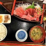 くろば亭 - まぐろ刺身定食