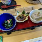 ホテル高千穂 - 季節の前菜三種