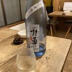 和風ダイニング吉薫 - 杉勇　夏純グラス120ml 600円　山形の酒