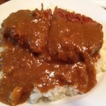 さふらん - 2013年9月。カツカレー780円。カツ美味い！