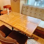 MARCO - テーブルにはサッカーフィールドが描かれています