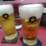 Oukan Gyouza - 生ビールで乾杯！