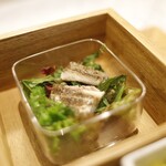 LIAISON - 太刀魚と緑ナスの燻製サラダ
