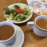 ココス - パスタランチ大盛869円サラダスープバードリンクバー付き