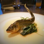 洋食 つばき - 鮎のコンフィ