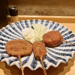 串ぐし - レンコン・豚カツ・長芋