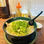 博多とんこつ 天神旗 - 老とんこつ(醤油)