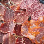 Marcador - イベリコ豚のベジョータ、サラミ、チョリソが脂がのっていて、美味しい〜❤