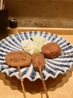 Kushigushi - レンコン・豚カツ・長芋
