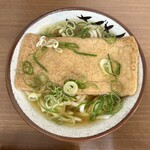 うどん･そば アサヒ - きつねうどん ¥330